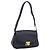 Borsa a tracolla Bottega Veneta INTRECCIATO in pelle nera e oro Auth mr2936 Nero
