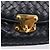 Borsa a tracolla Bottega Veneta INTRECCIATO in pelle nera e oro Auth mr2936 Nero - vista 18
