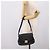 Borsa a tracolla Bottega Veneta INTRECCIATO in pelle nera e oro Auth mr2936 Nero - vista 26