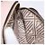 Chloé Bolsa de mão Chloe Dahlia Mini em couro 2way Rosa Tom Dourado Auth BA15544M - vista 23