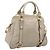 Miu Miu Hand Bag Vitellolux 2way Beige Gold Auth 206339A Golden