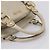 Miu Miu Hand Bag Vitellolux 2way Beige Gold Auth 206339A Golden - view 7