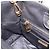 Borsa a Mano Miu Miu Biker Denim 2way Navy Gold Auth 206083V D'oro Blu navy - vista 25