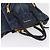 Borsa a Mano Miu Miu Biker Denim 2way Navy Gold Auth 206083V D'oro Blu navy - vista 7