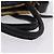Borsa a Mano Miu Miu Biker Denim 2way Navy Gold Auth 206083V D'oro Blu navy - vista 8