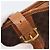 Céline CELINE Macadam Canvas Tote Bag PVC Leder Brown Gold Auth 204214 Braun Golden - Ansicht 10