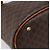Céline CELINE Macadam Canvas Tote Bag PVC Leder Brown Gold Auth 204214 Braun Golden - Ansicht 16
