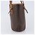 Céline CELINE Macadam Canvas Tote Bag PVC Leder Brown Gold Auth 204214 Braun Golden - Ansicht 3