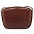 Borsa a tracolla Salvatore Ferragamo Vala in pelle Gold Brown Auth ka6418 - vista 2