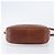 Borsa a tracolla Salvatore Ferragamo Vala in pelle Gold Brown Auth ka6418 - vista 5