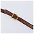 Borsa a tracolla Salvatore Ferragamo Vala in pelle Gold Brown Auth ka6418 - vista 8