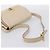 Céline CELINE Schultertasche aus Leder Ivory Gold Auth ep16002 Golden Roh - Ansicht 7