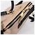 Miu Miu Handtasche Leder 2way Beige Goldton Auth bs37100 - Ansicht 6
