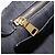 Bolso de mano PRADA Canapa MM Canvas 2way Negro Oro Auth ep16090 Dorado - vista 23