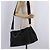 Bolso de mano PRADA Canapa MM Canvas 2way Negro Oro Auth ep16090 Dorado - vista 27