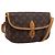 LOUIS VUITTON Monogram Gibeciere PM Shoulder Bag M42248 LV Auth ep15931A Monograma