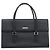 Bolsa de mão BURBERRY em couro preto e prata Auth 204238 - vista 13