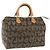 LOUIS VUITTON Monogram Graffiti Speedy 30 Handtasche Khaki M92194 LV Auth mr3054SAV Monogramm