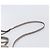 Borsa a mano Miu Miu in pelle 2way Grigio Oro Auth 204830A Marrone D'oro - vista 15
