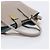 Borsa a mano Miu Miu in pelle 2way Grigio Oro Auth 204830A Marrone D'oro - vista 7