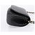 Borsa a tracolla con catena Bally in pelle nera e tono oro Auth BA16160A Nero - vista 4