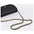 Borsa a tracolla con catena Bally in pelle nera e tono oro Auth BA16160A Nero - vista 7
