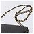Borsa a tracolla con catena Bally in pelle nera e tono oro Auth BA16160A Nero - vista 8