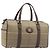 Burberrys Nova Check Boston Bag Canvas Brown Gold Auth 204885A Braun Golden