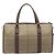 Burberrys Nova Check Boston Bag Canvas Brown Gold Auth 204885A Braun Golden - Ansicht 2