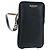 BURBERRY Shoulder Pouch Leather Black Gold Auth am12646V Schwarz Golden