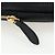 BURBERRY Shoulder Pouch Leather Black Gold Auth am12646V Schwarz Golden - Ansicht 9