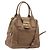 Borsa a mano Miu Miu in pelle 2way Beige Gold Auth 204057V D'oro