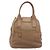 Borsa a mano Miu Miu in pelle 2way Beige Gold Auth 204057V D'oro - vista 2
