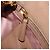 Borsa a mano Miu Miu in pelle 2way Beige Gold Auth 204057V D'oro - vista 25