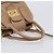 Borsa a mano Miu Miu in pelle 2way Beige Gold Auth 204057V D'oro - vista 7