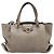 Borsa Salvatore Ferragamo Gancini in pelle 2way Grigio Oro Auth LN143 Marrone D'oro - vista 13