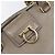 Borsa Salvatore Ferragamo Gancini in pelle 2way Grigio Oro Auth LN143 Marrone D'oro - vista 23