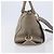 Borsa Salvatore Ferragamo Gancini in pelle 2way Grigio Oro Auth LN143 Marrone D'oro - vista 3