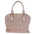 Borsa Miu Miu Matelassé in pelle rosa oro autentica 206368 D'oro - vista 13