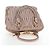 Borsa Miu Miu Matelassé in pelle rosa oro autentica 206368 D'oro - vista 14