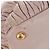 Borsa Miu Miu Matelassé in pelle rosa oro autentica 206368 D'oro - vista 19