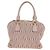 Borsa Miu Miu Matelassé in pelle rosa oro autentica 206368 D'oro - vista 2