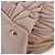 Borsa Miu Miu Matelassé in pelle rosa oro autentica 206368 D'oro - vista 22