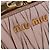 Borsa Miu Miu Matelassé in pelle rosa oro autentica 206368 D'oro - vista 23