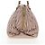 Borsa Miu Miu Matelassé in pelle rosa oro autentica 206368 D'oro - vista 3