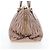Borsa Miu Miu Matelassé in pelle rosa oro autentica 206368 D'oro - vista 5