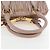 Borsa Miu Miu Matelassé in pelle rosa oro autentica 206368 D'oro - vista 9