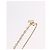 Collana Christian Dior Strass Metallo Tono Oro Auth ka6383 - vista 13