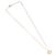 Collana Christian Dior Strass Metallo Tono Oro Auth ka6383 - vista 2