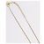 Collana Christian Dior Strass Metallo Tono Oro Auth ka6383 - vista 6